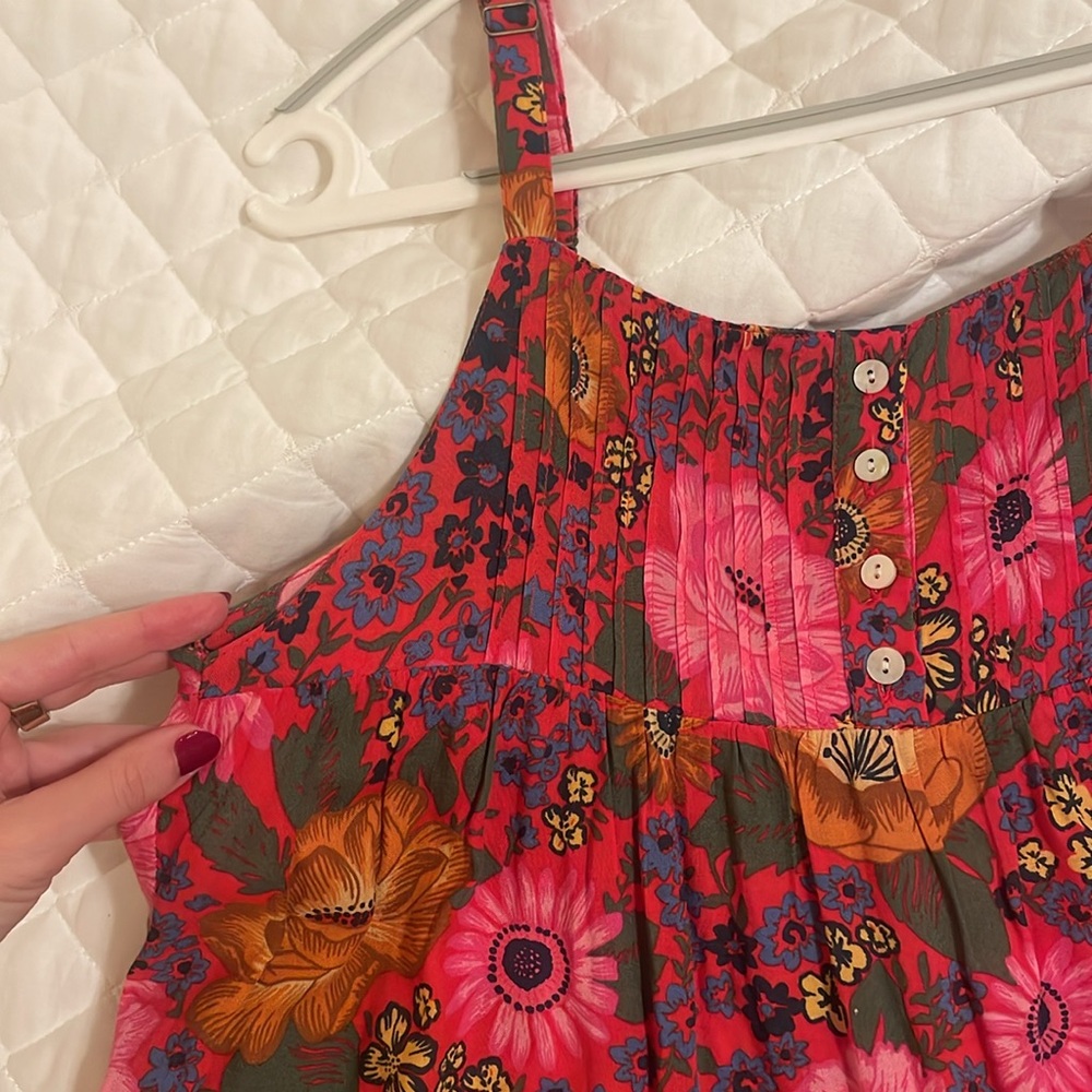 Desert Daisy print cami blouse and skirt - Picture 9 of 11